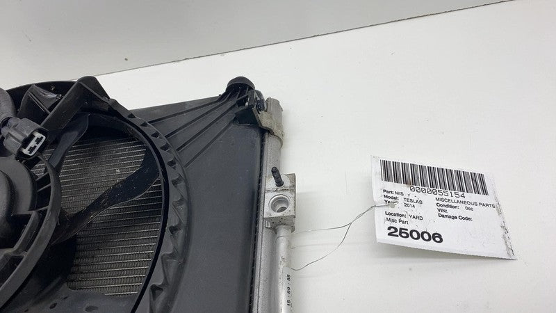 6007352 00 D 2012-2020 Tesla Model S MS A/C Condenser Cooling Fan Blade & Motor Assembly OEM