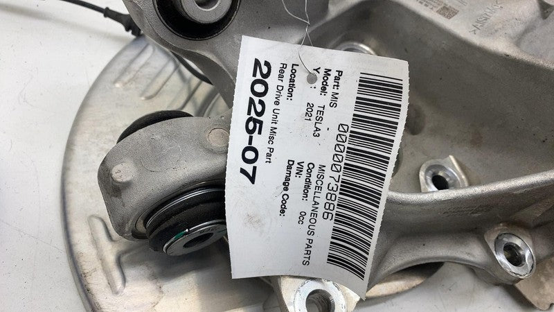104441100G ⭕ 2017-2023 Tesla Model 3 Rear Left Spindle Knuckle w/ Dust Shield 1044411-00-G