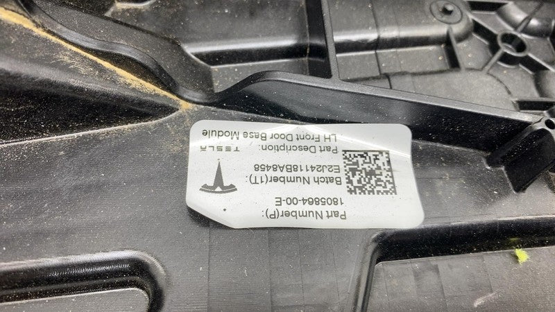 180586400E ⭕ 24-25 Tesla Cybertruck Front Left Door Window Regulator w/ Motor 1805864-00-E