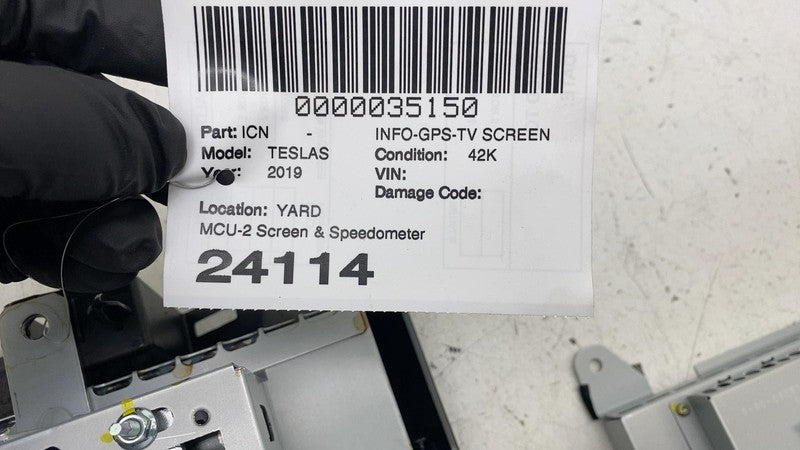 ⭕ 18-20 Tesla Model X S Display Screen MCU Media Control & Cluster Spe