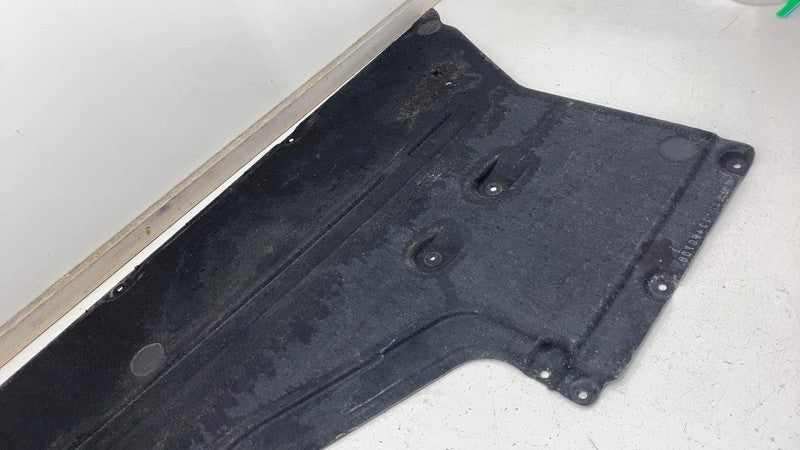 748506 10 2017-2022 BMW 530e G30 Left Floor Under Body Cover Splash Shield Guard Panel OEM