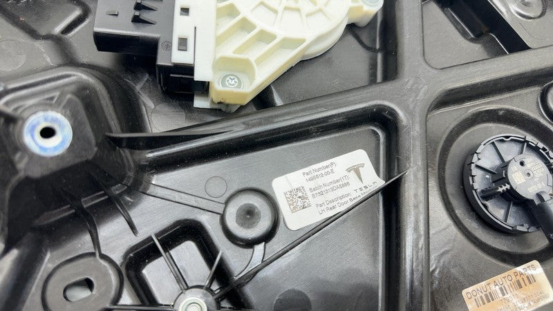 ⭕ 20-24 Tesla Model Y Rear Left Window Regulator & Motor w/ Carrier 14