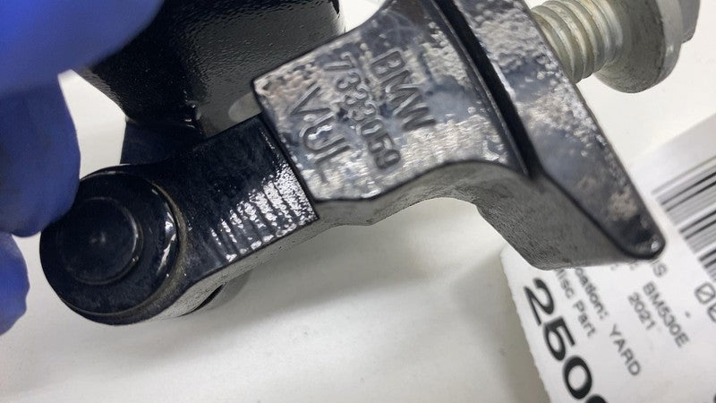 7333059 2017-2023 BMW 530e 530i G30 SET of Front & Rear Door Upper & Lower Hinge Black