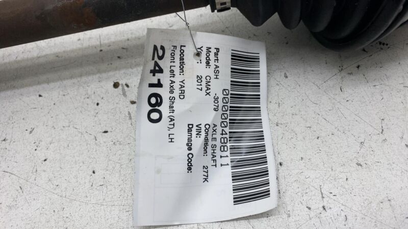 2013 2014 2015 2016 2017 2018 Ford C-Max Front Driver Side CV Axle Shaft Left LH