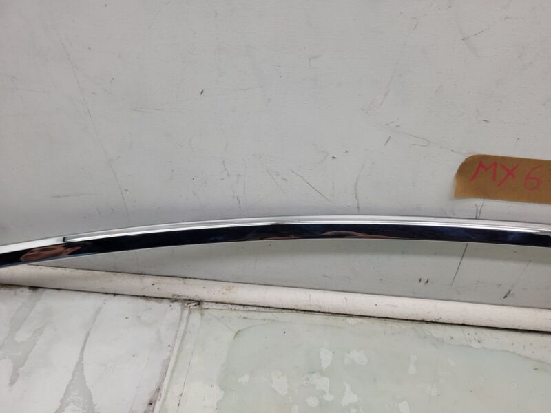 1128708 00 C 2018-2020 Tesla Model X Passenger Side Door Chrome Upper Molding Bright Right RH