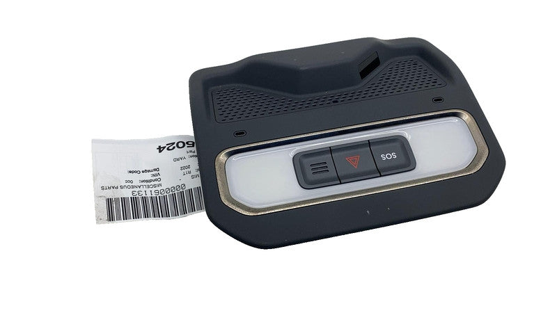 PT00001314X ⭕ 2022 Rivian R1T Overhead Dome Light Hazard Button Switch Panel PT00001314-X