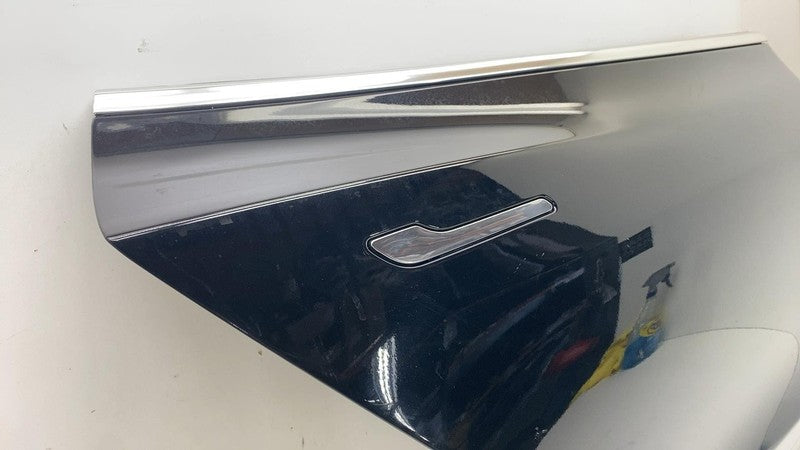 1096623-06-F ⭕ 2017-2020 Tesla Model 3 Rear Driver Side Door Shell Panel Left LH Black PBSB