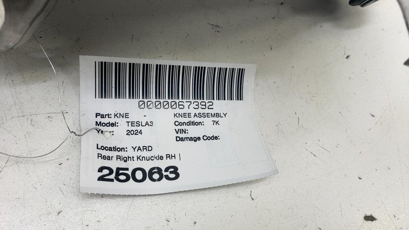 1044123-00-B ⭕ 24-25 Model 3 M3 Rear Right Spindle Knuckle Hub & Dust Shield OEM 1344416-99-D