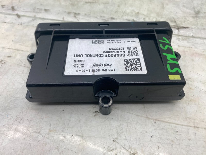 100751200B ⭕ 12-20 Tesla Model S Sunroof Controller Moon Roof Control Module 1007512-00-B