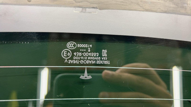 E9 43R-004553 ⭕ 2016-2020 Tesla Model X Tailgate Windscreen Liftgate Glass suit Active Spoiler