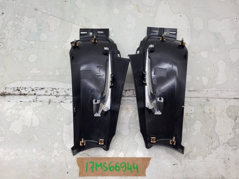 1024730 00 C ⭕ 16-20 Model S Rear Left & Right C-Pillar Middle Trim 1024730-00-C/1024732-00-C