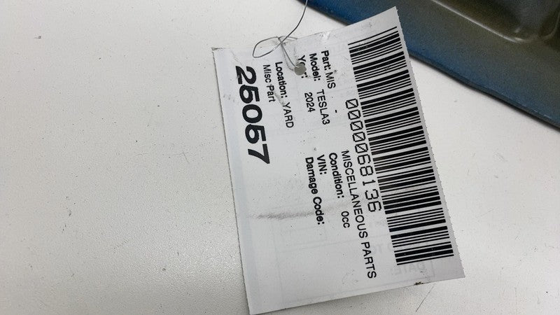 1530484-00-D ⭕ 24 25 Model 3 Rear Bumper Beam Extrusion Reinforcement Impact Bar 1530484-00-D