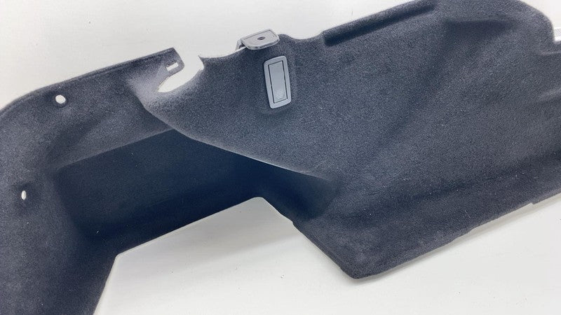 7373581 2018-2021 BMW 530e B46X Driver Side Trunk Carpet Side Trim Cover Left LH 7373581