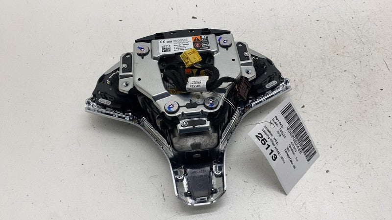102338101F ⭕ 12-15 Model S MS Steering Wheel Airbag w/ Control Switch & Bezel 1023381-01-F