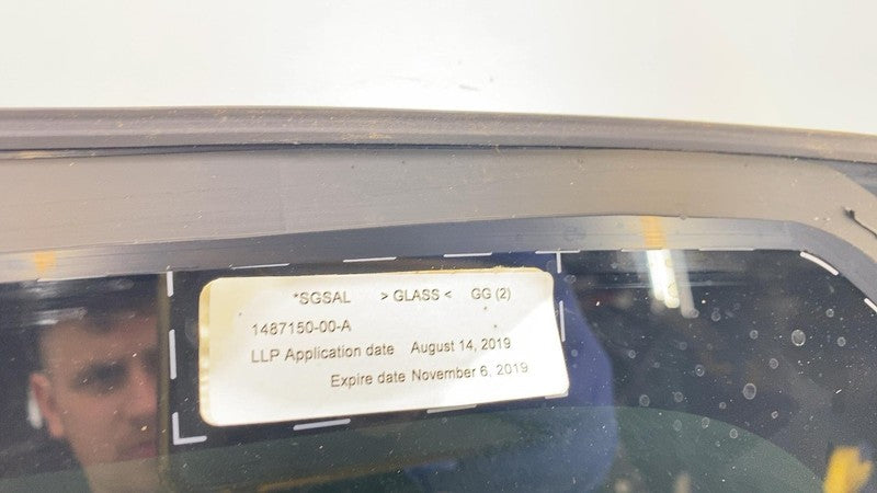 ⭕ 17-19 Model 3 Middle Panoramic Sunroof Fixed Roof Glass Moonroof 148