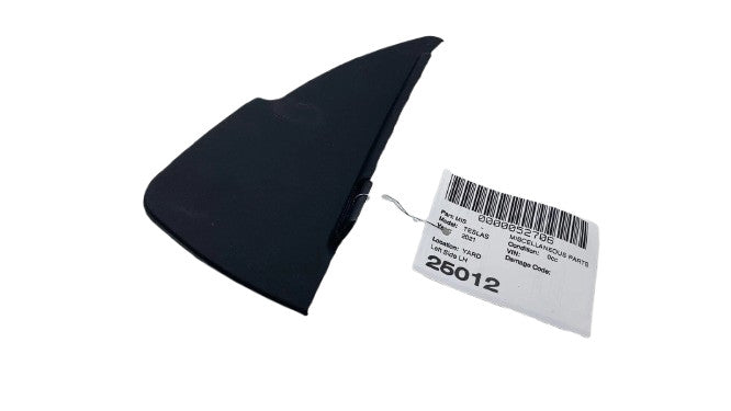 ⭕21-25 Model S Front Driver Side Instrument Panel Dash End Cap Left 15