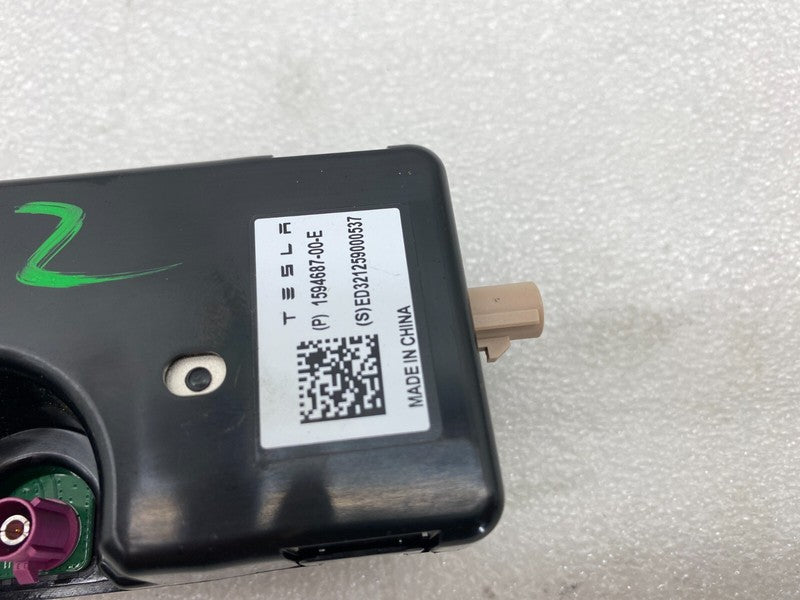 159468700E ⭕ 21-25 Tesla Model S X Wi-Fi Bluetooth Antenna Control Module Unit 1594687-00-E