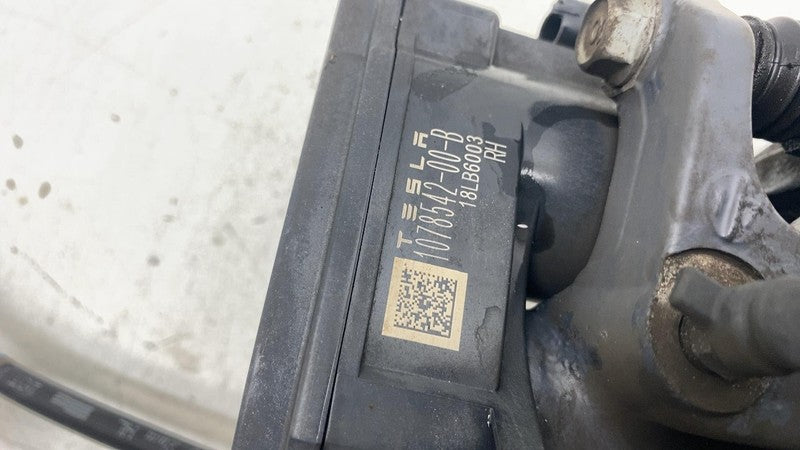 ⭕ 2019-2021 Tesla Model S X Rear Right Caliper w/ Brake Hose Line 1078