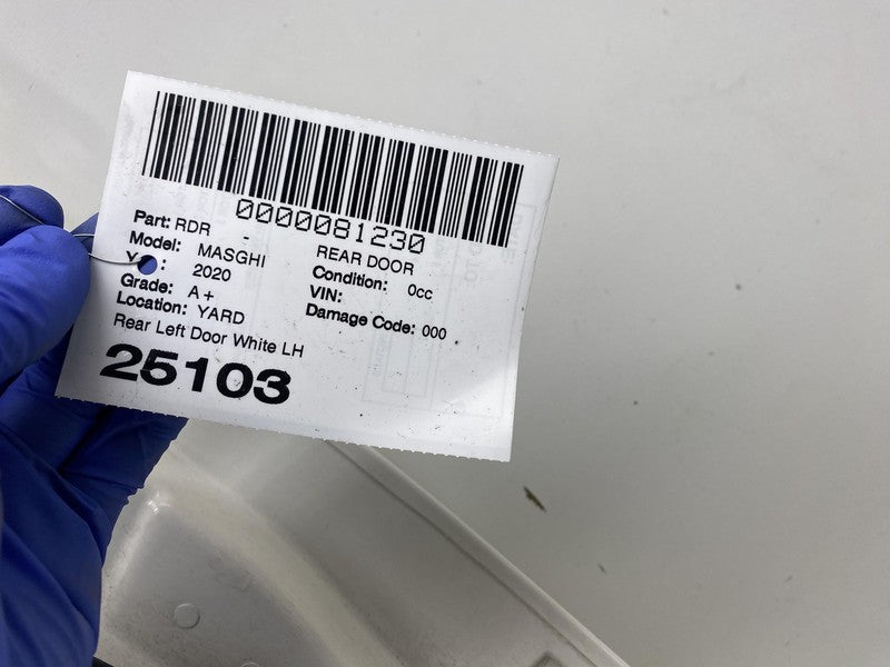 ⭕ 2014-2020 Maserati Ghibli Rear Driver Side Door Shell Panel Left LH