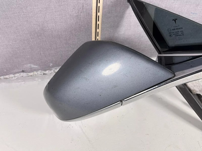 E6 43R-001074 ⭕12-15 Model S Front Passenger Exterior Rear View Door Mirror Right 1025657-00-A