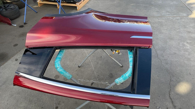 ⭕ 2016-2020 Tesla Model X Rear Driver Side Falcon Door Shell Panel Left Red PPSR