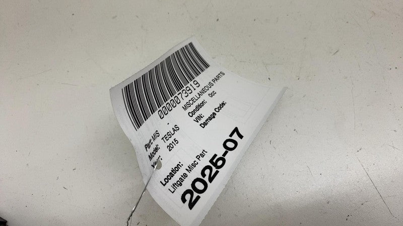 ⭕2012-2015 Model S Rear Liftgate Applique Trim Trunk Chrome Molding 10