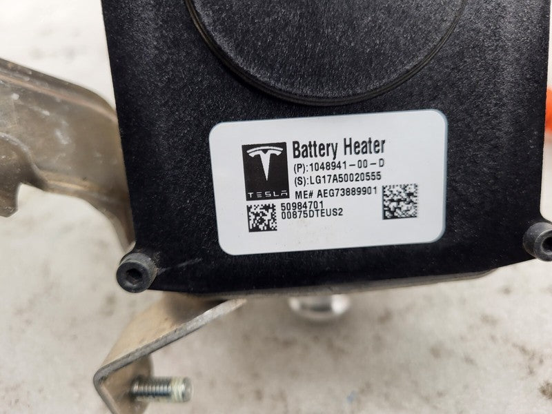 1048941 00 D 16-20 Model X Electric Battery Heater System + Bracket & Cable Wire 1048941-00-D