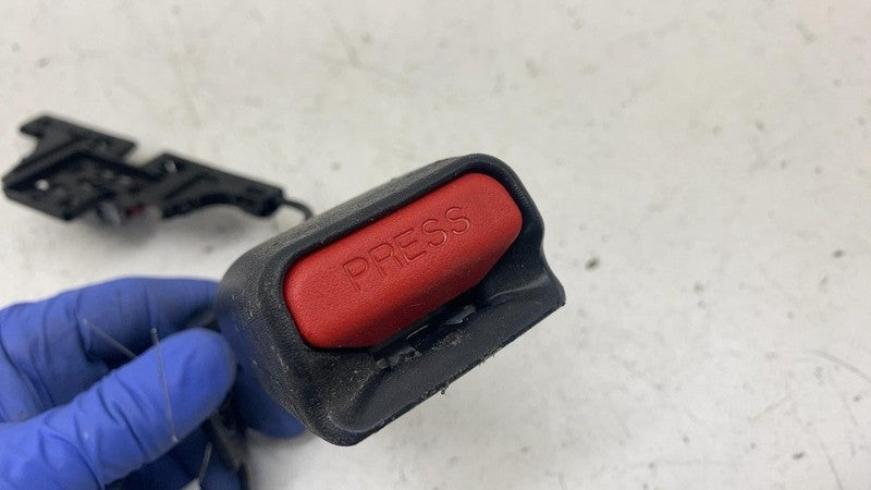 ⭕ 17-23 Model 3 Rear Driver Side 2nd Row Seatbelt Buckle Black Left 10