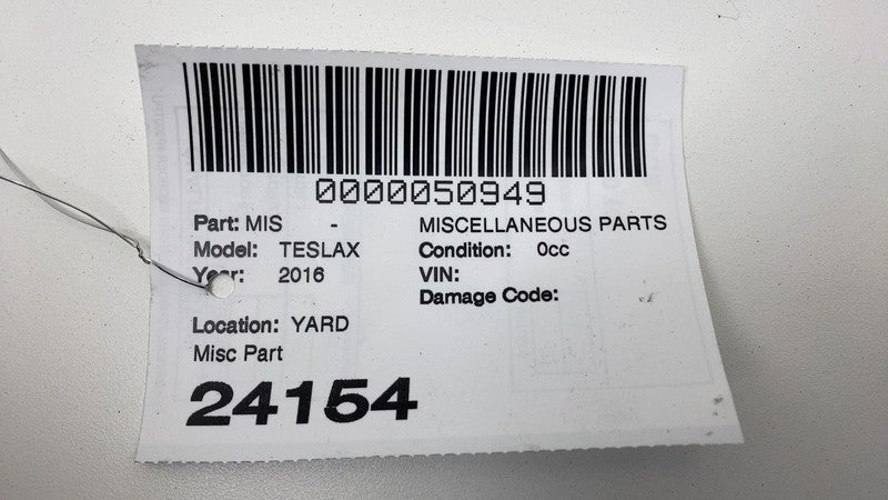 1027582 00 A 2016 2017 2018 2019 2020 Tesla Model X Tow Trailer Hitch Receiver 1027582-00-A