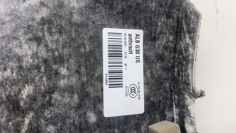 7419292 08 2018-2023 BMW 530e B46X Rear Package Tray Deck Shelf Cover Panel & Speaker OEM