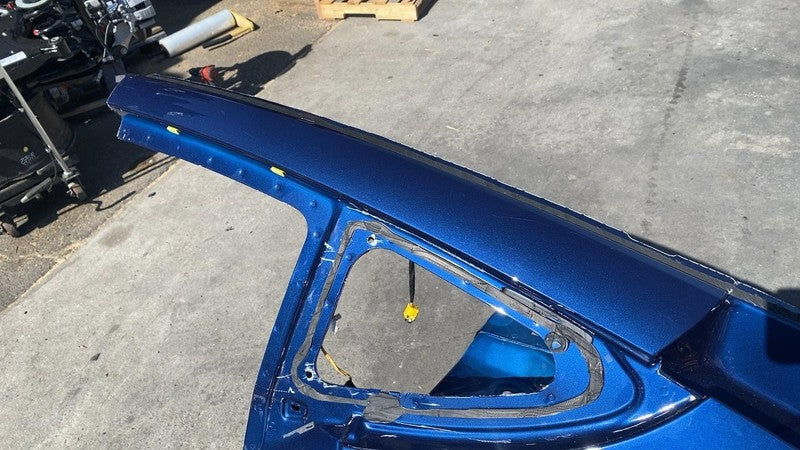 ⭕ 2024 2025 Tesla Model 3 Rear Left Quarter Panel Structural Frame Cut Blue PPSB