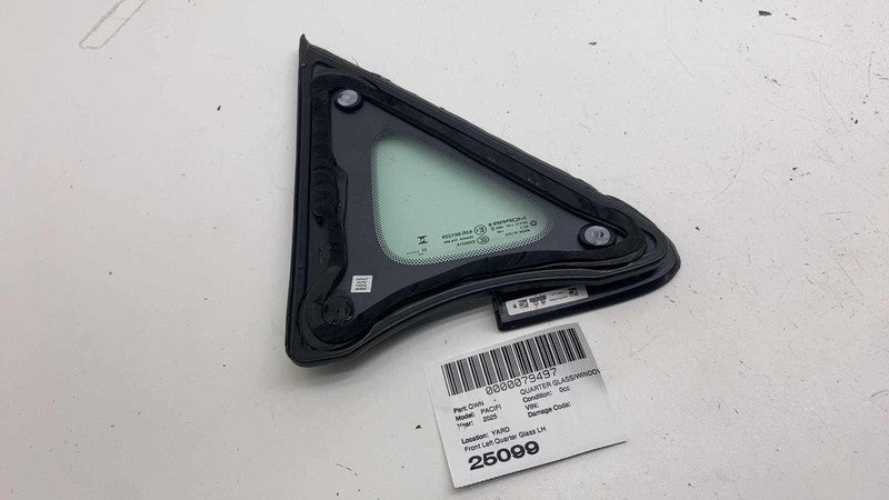 E1 43R-001229 ⭕ 18-25 Chrysler Pacifica Front Left Corner Door Window Quarter Glass 68370635AA
