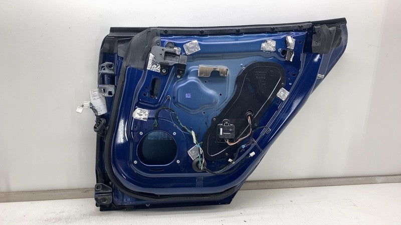 2012-2015 Tesla Model S Rear Passenger Side Door Shell Panel Right Blue RH PPSB