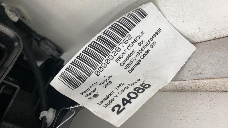 ⭕ 2017-2020 Tesla Model Y 3 MY M3 Front Center Console w/ Side Panel G