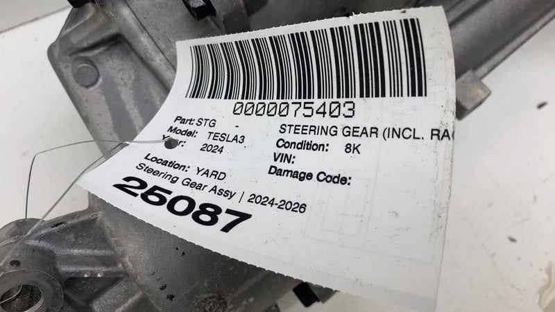 1344831-00-B ⭕ 24-25 Tesla Model 3 Power Steering Gear Rack & Pinion w/ Tie Rod 1344831-00-B