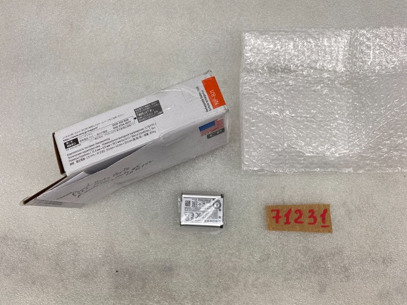 ⭕ Sony NP-BJ1 700mAh Li-ion Battery Pack 3.7V 2.6Wh ZU10192-16011 / 20190922WAB