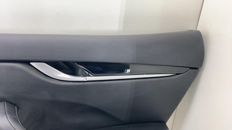 ⭕ 2017-2022 Maserati Levante Rear Right Interior Door Trim Panel Assy Black RH