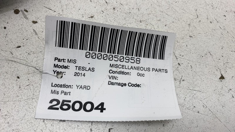 2012-2015 Tesla Model S MS Front Left Bumper Active Louvre Shutter Gri