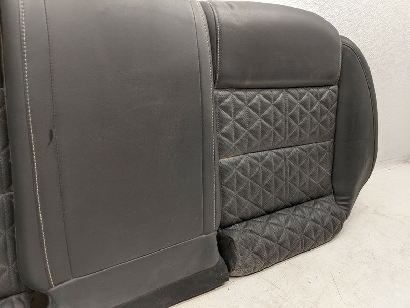 ⭕ 2017-2022 Tesla Model 3 Front Bucket Seat Cover Bottom Pad Mat Cushion Leather