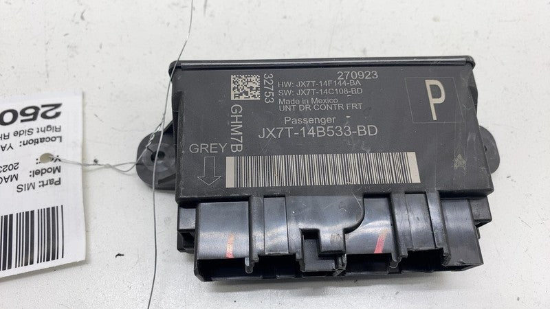 JX7T-14B533-BD ⭕ 21-24 Ford Mustang Mach-E Front Right Door Control Module Unit JX7T-14B533-BD