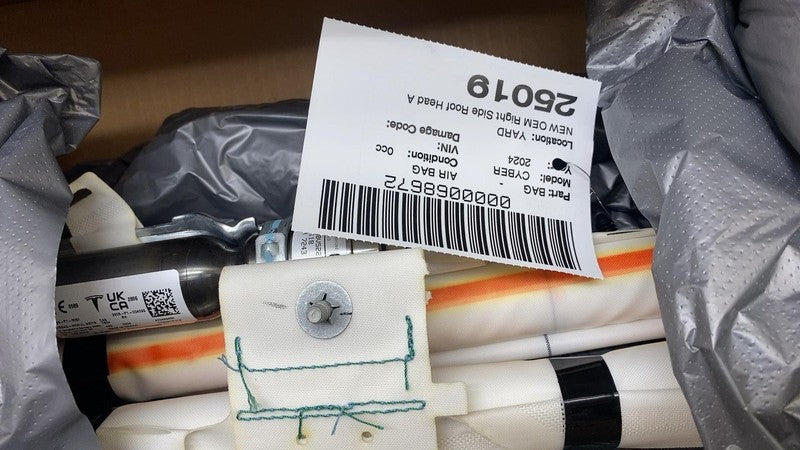 1818890-00-E NEW OEM Right Side Roof Head Airbag Curtain 1818890-00-E Tesla Cybertruck 24 25