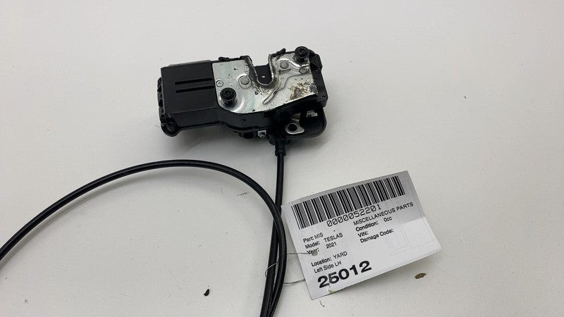 600891100E 2021-2024 Tesla Model S Rear Driver Side Door Lock Latch Actuator w/ Cable Left