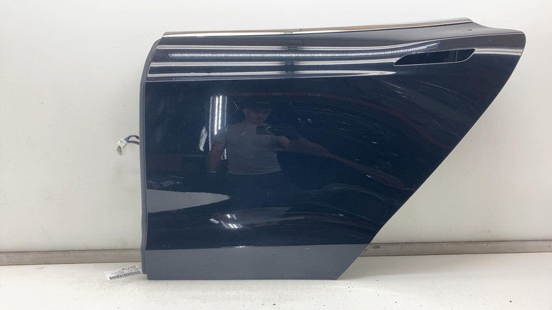 ⭕ 2012-2015 Tesla Model S Rear Driver Side Door Shell Panel Left LH Bl