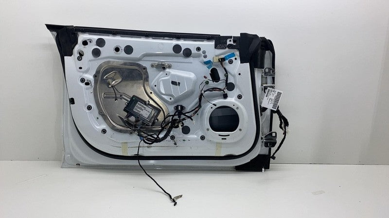 2012-2015 Tesla Model S MS Front Driver Side Door Shell Panel Left LH White PPSW