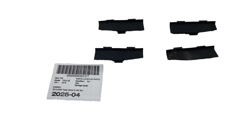 ⭕ 12-20 Model S Set of Front & Rear Door Trim Pull Cup 1002966-00-B/10