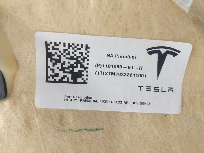 ⭕ 17-23 Model 3 Panoramic Sun Roof Ceiling Moonroof Headliner Trim 110