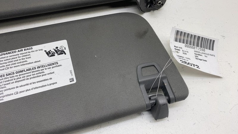 ⭕20-25 Chevrolet Silverado 1500 Front Left & Right Windshield Sun Viso