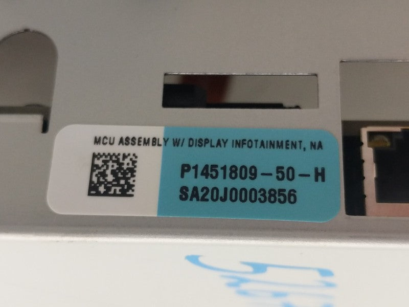 145073700B ⭕ 16-20 Model S X Infotainment Media Control Unit MCU2 (No Screen) 1451809-00-H