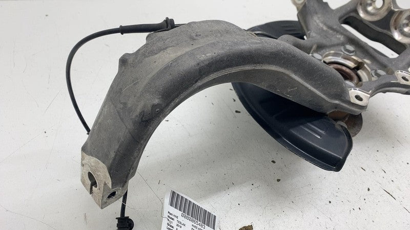 ⭕16-20 Model X Front Left Knuckle w/ ABS Sensor & Rotor Shield AWD 102