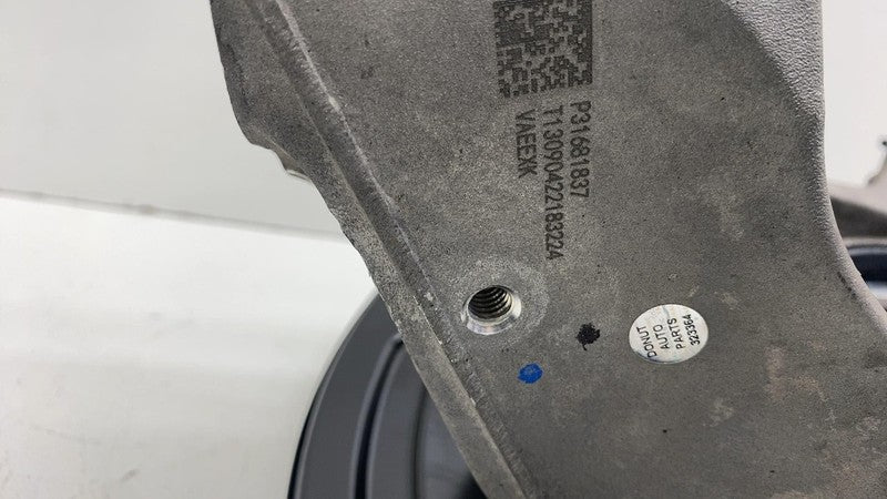 31681837 ⭕ 21-23 Polestar 2 Front Left Knuckle w/ Rear Upper & Lower Control Arm 31681837